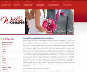 weddingonline.co.za: Wedding Online - Your South African Bridal Guide!
Wedding Online - Your South African Bridal Guide to the best suppliers in the industry