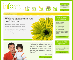 inform.co.nz: Inform NZ - Health Insurance, Life Insurance, Income Protection
NZ Health Insurance information, advice, quotes and more. We love insurance so you don't have to!