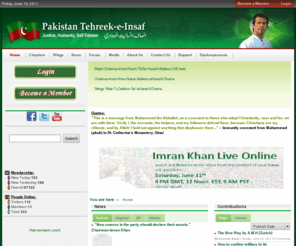 insaf.pk: Pakistan Tehreek-e-Insaf >  Home
Pakistan Tehreek-e-Insaf