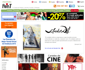 posterspoint.net: Posters Point - Tu tienda de posters, láminas, puzzles y disfraces en Internet
Posters, láminas, puzzles, disfraces, juegos de mesa, cuadros y regalos.