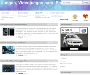 videojuegosiphone.com: Juegos, Videojuegos para IPhone, I Phone
Todos los videojuegos para IPhone, Juegos, I Phone