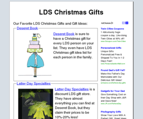 ldschristmasgift.com: LDS Christmas Gifts
LDS Christmas gifts.