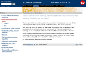 lehvoss-compoundsandmasterbatches.com: Distributor polymers Distributor plastics Distributor masterbatches Distributor compounds . . . . . . . . . . . . . . . . . . . . . . . . . . . . . . . . . . . . . . . . . . . . . . . . . . . . . . . . . . Distributor polymers Distributor plastics Distributor masterbatches Distributor compounds
Lehmann & Voss & Co. Distributor polymers Distributor plastics Distributor masterbatches Distributor compounds