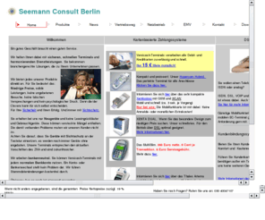 pos-terminals.info: ☆☆☆  Lösungen für das Karten basierte Bezahlen aus Berlin - Seemann Consult - Tel. 030 / 4004 7107   ☆☆☆ Neu: Jetzt auch Kassensysteme
Seemann Consult - EC-Terminals für Mastercard, VISA, American Express, Diners Club und ec-cash sowie Bankkundenkarten komplett mit Service aus Berlin