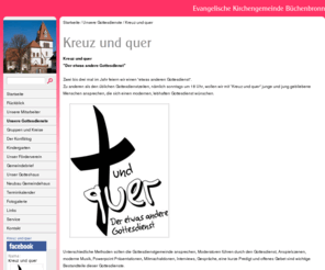 kreuz-und-quer.org: Kreuz und quer
evangelische Kirchengemeinde Büchenbronn