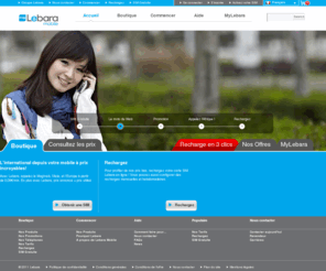lebara-mobile.fr: Carte Sim | Carte Prépayée | Appel International | Lebara Mobile
Lebara Mobile vous offre des appels internationaux et des carte prépayées pour votre téléphone portable.