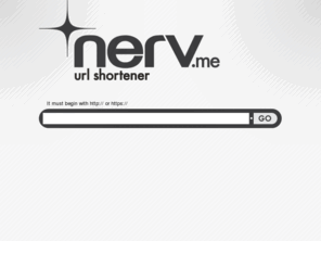 nerv.me: nervMe
nerv.me url shortener, makes big urls small