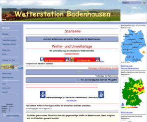 badenhausen-wetter.de: Badenhausen Wetter - Main - Startseite
