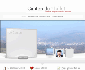 canton-thillot.com: Élections canton de Le Thillot
Dominique Peduzzi et Brigitte Foppa se présentent aux élections cantonales et forment une équipe soudée et déterminée à tout mettre œuvre pour le canton du Thillot.