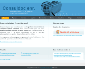 consuldocenr.com: Gestion documentaire | Gestion des documents | Archiviste: Consuldoc enr.
