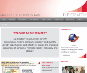 tlestrategy.com: TLE Strategy, Welcome to TLE Strategy
TLe is a business growth consultancy specialising in strategic business modelling and expert analysis, identifying business growth opportunities