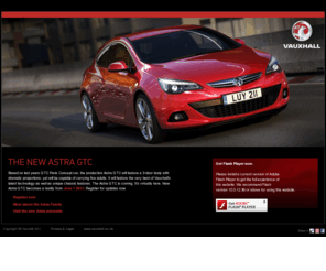 astragtc.co.uk: New Vauxhall Astra GTC Paris | Future Car - Vauxhall Motors UK
The new Vauxhall Astra GTC Paris provides generous space for five people while boasting a svelte, sporting appearance