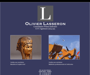 lasseron-associes.com: Olivier Lasseron - Commissaire Priseur - Ventes aux enchères publiques
${nomCP} - Société de ventes aux enchères Paris Drouot - Auction House for fine art and antiques