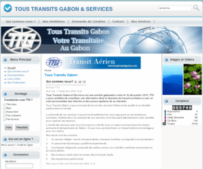 toustransitsgabon.com: Tous Transits Gabon
Joomla! - le portail dynamique et système de gestion de contenu