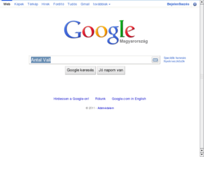 antalvali.hu: Google
