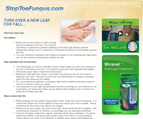 stoptoefungus.com: Stop Toe Fungus
