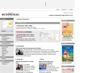 torgauer-rundschau.de: Leipziger Anzeigenblatt Verlag GmbH & Co. KG
Leipziger Verlags- und Druckereigesellschaft