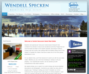 wendellspecken.com: Wendell Specken (www.wendellspecken.com) : Home
Wendell Specken, Sutton Group-West Coast Realty of  specializes in real estate for 