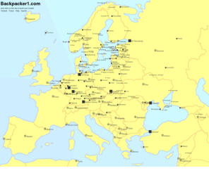 backpacker1.com: Backpacker1.com - find your hostel!
Map for direct hostel booking.