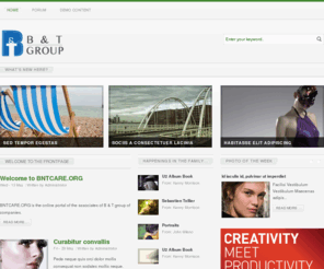 bntcare.org: Welcome to the Frontpage
Joomla! - the dynamic portal engine and content management system
