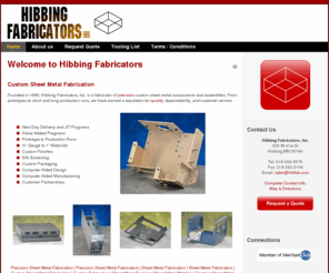 hibfab.com: Hibbing Fabricators > Precision Custom Sheet Metal Fabrication
Contact Hibbing Fabricators Inc. of Minnesota for information on Precision Sheet Metal Fabrication, Precision Sheet Metal Fabricators, Sheet Metal Fabrication, Sheet Metal Fabricators, Custom Sheet Metal Fabrication, Custom Fabrication, Sheet Metal Forming, Sheet Metal Welding and more