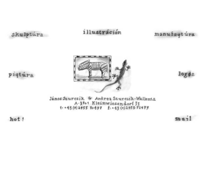 janos.at: >> j a n o s . a t   <!--
CSInit = new Array;
function CSScriptInit() {
if(typeof(skipPage) != "undefined") { if(skipPage) return; }
idxArray = new Array;
for(var i=0;i<CSInit.length;i  )
idxArray[i] = i;
CSAction2(CSInit, idxArray);}
CSAg = window.navigator.userAgent; CSBVers = parseInt(CSAg.charAt(CSAg.indexOf("/") 1),10);
CSIsW3CDOM = ((document.getElementById) && !(IsIE()&&CSBVers<6)) ? true : false;
function IsIE() { return CSAg.indexOf("MSIE") >  0;}
function CSIEStyl(s) { return document.all.tags("div")[s].style; }
function CSNSStyl(s) { if (CSIsW3CDOM) return document.getElementById(s).style; else return CSFindElement(s,0); }
CSIImg=false;
function CSInitImgID() {if (!CSIImg && document.images) { for (var i=0; i<document.images.length; i  ) { if (!document.images[i].id) document.images[i].id=document.images[i].name; } CSIImg = true;}}
function CSFindElement(n,ly) { if (CSBVers<4) return document[n];
if (CSIsW3CDOM) {CSInitImgID();return(document.getElementById(n));}
var curDoc = ly?ly.document:document; var elem = curDoc[n];
if (!elem) {for (var i=0;i<curDoc.layers.length;i  ) {elem=CSFindElement(n,curDoc.layers[i]); if (elem) return elem; }}
return elem;
}
function CSGetImage(n) {if(document.images) {return ((!IsIE()&&CSBVers<5)?CSFindElement(n,0):document.images[n]);} else {return null;}}
CSDInit=false;
function CSIDOM() { if (CSDInit)return; CSDInit=true; if(document.getElementsByTagName) {var n = document.getElementsByTagName('DIV'); for (var i=0;i<n.length;i  ) {CSICSS2Prop(n[i].id);}}}
function CSICSS2Prop(id) { var n = document.getElementsByTagName('STYLE');for (var i=0;i<n.length;i  ) { var cn = n[i].childNodes; for (var j=0;j<cn.length;j  ) { CSSetCSS2Props(CSFetchStyle(cn[j].data, id),id); }}}
function CSFetchStyle(sc, id) {
var s=sc; while(s.indexOf("#")!=-1) { s=s.substring(s.indexOf("#") 1,sc.length); if (s.substring(0,s.indexOf("{")).toUpperCase().indexOf(id.toUpperCase())!=-1) return(s.substring(s.indexOf("{") 1,s.indexOf("}")));}
return "";
}
function CSGetStyleAttrValue (si, id) {
var s=si.toUpperCase();
var myID=id.toUpperCase() ":";
var id1=s.indexOf(myID);
if (id1==-1) return "";
s=s.substring(id1 myID.length 1,si.length);
var id2=s.indexOf(";");
return ((id2==-1)?s:s.substring(0,id2));
}
function CSSetCSS2Props(si, id) {
var el=document.getElementById(id);
if (el==null) return;
var style=document.getElementById(id).style;
if (style) {
if (style.left=="") style.left=CSGetStyleAttrValue(si,"left");
if (style.top=="") style.top=CSGetStyleAttrValue(si,"top");
if (style.width=="") style.width=CSGetStyleAttrValue(si,"width");
if (style.height=="") style.height=CSGetStyleAttrValue(si,"height");
if (style.visibility=="") style.visibility=CSGetStyleAttrValue(si,"visibility");
if (style.zIndex=="") style.zIndex=CSGetStyleAttrValue(si,"z-index");
}
}
function CSClickReturn () {
var bAgent = window.navigator.userAgent; 
var bAppName = window.navigator.appName;
if ((bAppName.indexOf("Explorer") > = 0) && (bAgent.indexOf("Mozilla/3") > = 0) && (bAgent.indexOf("Mac") > = 0))
return true; 
	else return false; 
}
function CSButtonReturn () {
var bAgent = window.navigator.userAgent; 
var bAppName = window.navigator.appName;
if ((bAppName.indexOf("Explorer") > = 0) && (bAgent.indexOf("Mozilla/3") > = 0) && (bAgent.indexOf("Mac") > = 0))
return false; 
	else return true; 
}
CSIm=new Object();
function CSIShow(n,i) {
if (document.images) {
if (CSIm[n]) {
var img=CSGetImage(n);
if (img&&typeof(CSIm[n][i].src)!="undefined") {img.src=CSIm[n][i].src;}
if(i!=0) self.status=CSIm[n][3]; else self.status=" ";
return true;
}
}
return false;
}
function CSILoad(action) {
im=action[1];
if (document.images) {
CSIm[im]=new Object();
for (var i=2;i<5;i  ) {
if (action[i]!='') {CSIm[im][i-2]=new Image(); CSIm[im][i-2].src=action[i];}
else CSIm[im][i-2]=0;
}
CSIm[im][3] = action[5];
}
}
CSStopExecution=false;
function CSAction(array) {return CSAction2(CSAct, array);}
function CSAction2(fct, array) { 
var result;
for (var i=0;i<array.length;i  ) {
if(CSStopExecution) return false; 
var aa = fct[array[i]];
if (aa == null) return false;
var ta = new Array;
for(var j=1;j<aa.length;j  ) {
if((aa[j]!=null)&&(typeof(aa[j])=="object")&&(aa[j].length==2)){
if(aa[j][0]=="VAR"){ta[j]=CSStateArray[aa[j][1]];}
else{if(aa[j][0]=="ACT"){ta[j]=CSAction(new Array(new String(aa[j][1])));}
else ta[j]=aa[j];}
} else ta[j]=aa[j];
}	
result=aa[0](ta);
}
return result;
}
CSAct = new Object;
function CSSetImageURL(action) {
var img=CSGetImage(action[1]);
if (img) img.src=action[2];
}
// -->  <!--
CSInit[CSInit.length] = new Array(CSILoad,'skulptura','bilder/skulptura.jpg','bilder/skulptura-over.jpg','','');
CSInit[CSInit.length] = new Array(CSILoad,'illustracion','bilder/illustracion.jpg','bilder/illustracion-over.jpg','','');
CSInit[CSInit.length] = new Array(CSILoad,'manufaqtura','bilder/manufaqtura.jpg','bilder/manufaqtura-over.jpg','','');
CSInit[CSInit.length] = new Array(CSILoad,'piqtura','bilder/piqtura.jpg','bilder/piqtura-over.jpg','','');
CSInit[CSInit.length] = new Array(CSILoad,'janos','bilder/equus.jpg','bilder/equus-over.jpg','','');
CSInit[CSInit.length] = new Array(CSILoad,'andrea1','bilder/echse1.jpg','bilder/echse1-over.jpg','','');
CSInit[CSInit.length] = new Array(CSILoad,'andrea2','bilder/echse2.jpg','','','');
CSInit[CSInit.length] = new Array(CSILoad,'logoz','bilder/logoz.jpg','bilder/logoz-over.jpg','','');
CSInit[CSInit.length] = new Array(CSILoad,'janos-s','bilder/janos.jpg','bilder/janos-over.jpg','','');
CSInit[CSInit.length] = new Array(CSILoad,'andrea-s','bilder/andrea.jpg','bilder/andrea-over.jpg','','');
CSInit[CSInit.length] = new Array(CSILoad,'ofen','bilder/hot.jpg','bilder/hot-over.jpg','','');
CSInit[CSInit.length] = new Array(CSILoad,'mail','bilder/mail.jpg','bilder/mail-over.jpg','','');
CSAct[ 'B8F9500E0'] = new Array(CSSetImageURL, 'skulptura', 'bilder/skulptura-over.jpg');
CSAct[ 'B8F9517F1'] = new Array(CSSetImageURL, 'illustracion', 'bilder/illustracion-over.jpg');
CSAct[ 'B8F953814'] = new Array(CSSetImageURL, 'manufaqtura', 'bilder/manufaqtura-over.jpg');
CSAct[ 'B8F953FF5'] = new Array(CSSetImageURL, 'logoz', 'bilder/logoz-over.jpg');
CSAct[ 'B8F954166'] = new Array(CSSetImageURL, 'ofen', 'bilder/hot-over.jpg');
CSAct[ 'B8F9543E7'] = new Array(CSSetImageURL, 'janos-s', 'bilder/janos-over.jpg');
CSAct[ 'B8F957F115'] = new Array(CSSetImageURL, 'skulptura', 'bilder/skulptura.jpg');
CSAct[ 'B8F9580E16'] = new Array(CSSetImageURL, 'illustracion', 'bilder/illustracion.jpg');
CSAct[ 'B8F9582C17'] = new Array(CSSetImageURL, 'manufaqtura', 'bilder/manufaqtura.jpg');
CSAct[ 'B8F9584D18'] = new Array(CSSetImageURL, 'logoz', 'bilder/logoz.jpg');
CSAct[ 'B8F9586D19'] = new Array(CSSetImageURL, 'ofen', 'bilder/hot.jpg');
CSAct[ 'B8F9589F20'] = new Array(CSSetImageURL, 'janos-s', 'bilder/janos.jpg');
CSAct[ 'B8F9593021'] = new Array(CSSetImageURL, 'andrea2', 'bilder/echse2-over.jpg');
CSAct[ 'B8F959AC22'] = new Array(CSSetImageURL, 'andrea2', 'bilder/echse2.jpg');
CSAct[ 'B8F959F623'] = new Array(CSSetImageURL, 'illustracion', 'bilder/illustracion-over.jpg');
CSAct[ 'B8F95A2024'] = new Array(CSSetImageURL, 'illustracion', 'bilder/illustracion.jpg');
CSAct[ 'B8F95A4D25'] = new Array(CSSetImageURL, 'piqtura', 'bilder/piqtura-over.jpg');
CSAct[ 'B8F95A6426'] = new Array(CSSetImageURL, 'piqtura', 'bilder/piqtura.jpg');
CSAct[ 'B8F95A8B27'] = new Array(CSSetImageURL, 'logoz', 'bilder/logoz-over.jpg');
CSAct[ 'B8F95AA328'] = new Array(CSSetImageURL, 'logoz', 'bilder/logoz.jpg');
CSAct[ 'B8F95B2A29'] = new Array(CSSetImageURL, 'andrea-s', 'bilder/andrea-over.jpg');
CSAct[ 'B8F95B4230'] = new Array(CSSetImageURL, 'andrea-s', 'bilder/andrea.jpg');
// -->
