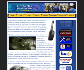 1hcg.com: Portable Two Way Radios from HC Global
We are the World Leader in two-way radio sales and communication systems. LOWEST PRICE GUARANTEED!