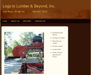 logstolumberandbeyond.com: Logs To Lumber & Beyond, Inc. - Home
If you have logs that you want to cut into lumber, I offer portable sawmill service at your place or at my shop. I also have a kiln to dry the wood and offer many other services to help get your lumber ready to use.