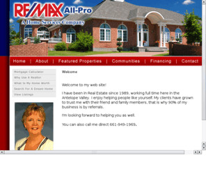 marykornock.com: Mary Kornock Antelope Valley California Real Estate
Antelope Valley California Real Estate