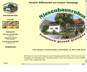 niesenbauernhof.info: Niesenbauernhof Online
Spargel und Kartoffeln vom Anbau bis zur Ernte aus einer Hand. Hofverkauf und Lieferung.