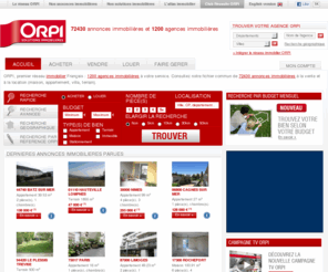 orpi-immobilier.com: Immobilier, agences immobilières Orpi - Petites annonces immobilières
Annonces immobilières, agence immobiliere. ORPI, 1er réseau français d'agences immobilières propose ses annonces immobilières de location, vente, achat de maison, appartement, studio, garage, ... Système alerte mail pour vos annonces.