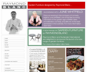 raymondblanc.net: Raymond Blanc >  HOME
Raymond Blanc