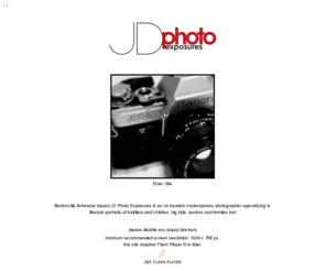 jdexposures.com: JD Photo Exposures -  Bentonville, AR Photographer
Bentonville Arkansas based JD Photo Exposures is an on-location contemporary photographer specializing in
lifestyle portraits of toddlers and children, big kids, seniors and families too!