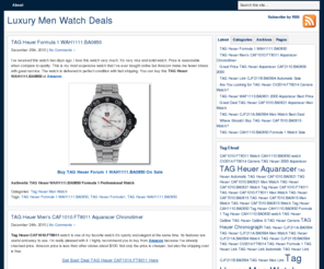 luxurymenwatches.com: Luxury Men Watch Deals
Top Brand Men Watches Deals Update.