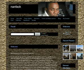 nanfack.com: Home - nanfack
Website for Friends and all people who want to give their Opinion....etc