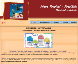 nievetropical.net: Inicio
Helado de nieve hecho con hielo raspado de variados sabores frutales
