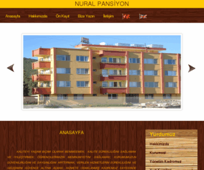 nuralpansiyon.com: HATAY ( ANTAKYA ) ÖZEL ÖĞRENCİ YURDU(PANSİYONU)
HATAY ÖZEL ÖĞRENCİ YURDU