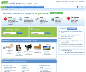 furniture.ie: Root
Products, services and inspiration for your home. Shop for furniture, locate services in your area, get interior design ideas and lots more.