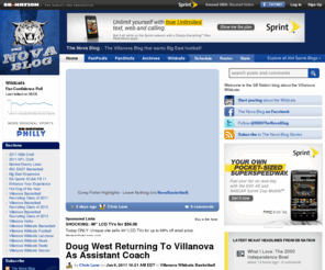 thenovablog.com: The Nova Blog - For Villanova Wildcats Fans
Your best source for quality Villanova Wildcats news, rumors, analysis, stats and scores from the fan perspective.