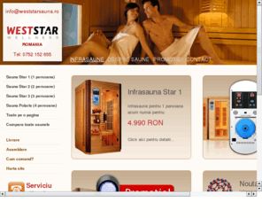 weststarsauna.com: Saune, infrasaune
Sauna, infrasauna