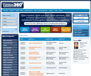 xn--eitim360-6fb.com: Eğitim 360
Türkiye'de eğitim verenlerin, eğitim arayanların, eğitim salonlarının ve ilgili ürün ve hizmet sağlayıcıların, kurumsal ve bireysel üyelerle bir araya geldiği site egitim360.com. Kurumunuzu, eğitmenlerinizi, eğitimlerinizi, salonlarınızı, ürün ve hizmetlerinizi tanımlayabildiğiniz; eğitimlerinizi online satabildiğiniz; eğitimlere online başvurabildiğiniz; eğitim taleplerinizi girebildiğiniz Türkiye'nin en kapsamlı eğitim sitesi.
