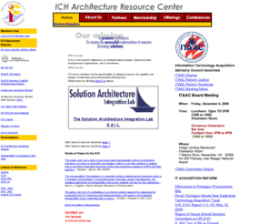 ichnet.org: Interoperability Clearinghouse (ICH)
Interoperability Clearinghouse Home Page. The place to go for Architecture Interoperability Validation.