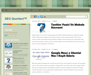 seoq.net: SEO Quotient™ Seo Bölümü Analysis tool , Website analysis software ,Fres seo raport
Arama motorları optimasyon bölümü