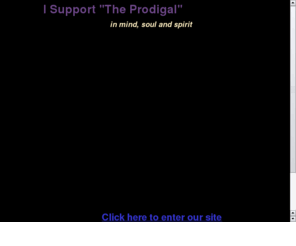 isupporttheprodigal.com: I Support the Prodigal
theatrical production of the prodigal