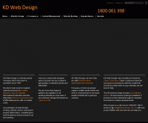 kdwebdesign.com.au: website design sydney web design e-commerce development melbourne australia
E Solutions - is a boutique web design company specialising in ecommerce developments, online databases and payment gateway solutions.  Office located in Sydney and Melbourne Australia.