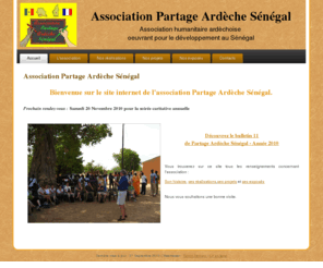 partageardechesenegal.com: Association Partage Ardèche Sénégal
Site de l'association humanitaire Partage Ardèche Sénégal