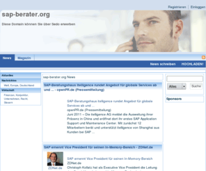 sap-berater.org: sap berater   News
  bei www.sap-berater.org
sap-berater.org, die Community für SAP Berater
