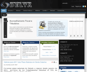 ecdelta.com: Escritorio Contabil Delta
Escritorio Contabil Delta, escritório de contabilidade atuando há mais de 8 anos em Florianópolis SC, assessoria contábil e consultoria contábil, abertura de empresa. A organização contábil de sua empresa em boas mãos