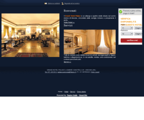 grandhotelpalace.net: Grand Hotel Palace - Hotel - Ancona - Visual Site
Situato nel centro di Ancona, il Grand Hotel Palace è in una posizione strategica, prospiciente il porto della città e circondato dalle vestigia romane.