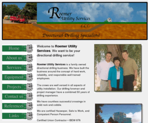 roemerutilityservices.com: Roemer Utility Services: Welcome
